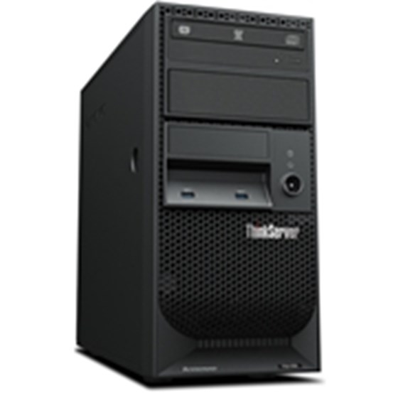 Server Lenovo TS150 Intel Xeon E3-1225v6 8GB 2x1TB DVDRW Tower P/N: 70UB001NEA