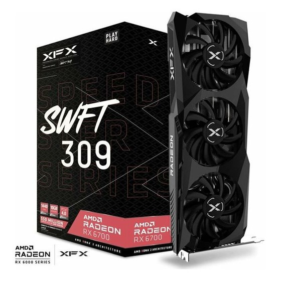 Grafička kartica XFX AMD Radeon RX 6700 SPEEDSTER SWFT 309 Core Gaming, 10GB GDDR6, RX-67XLKWFDV