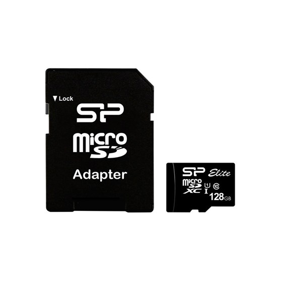 Memorija SD Micro Card 128GB Silicon Power Class 10 UHS-I Elite + adapter SD P/N: SP128GBSTXBU1V10SP
