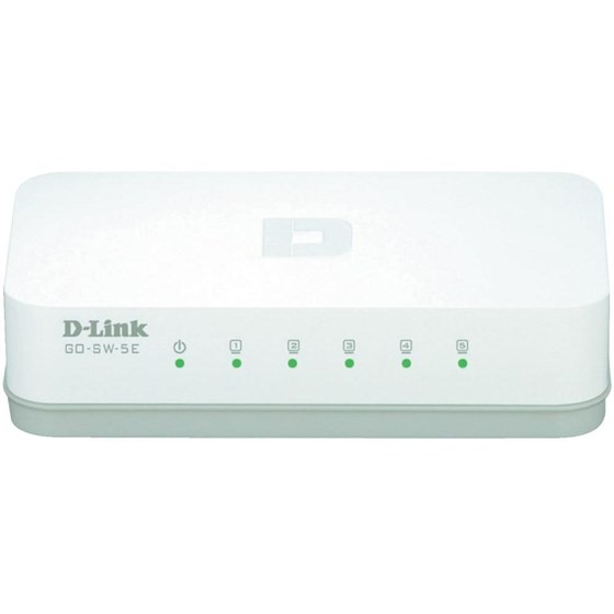 D-Link GO-SW-5E/E, 5-Port Fast Ethernet Unmanaged Desktop Switch