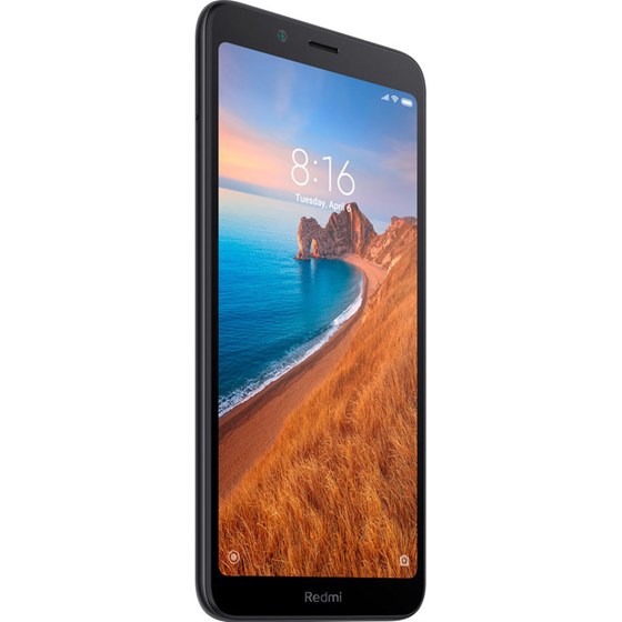 Smartphone Xiaomi Redmi 7A Crni Snapdragon 439 Octa Core 2.00GHz 2GB 32GB 5,45" Android 9.0 3G 4G WiFi Bluetooth 4.2 Dual Sim P/N: MZB7816EU
