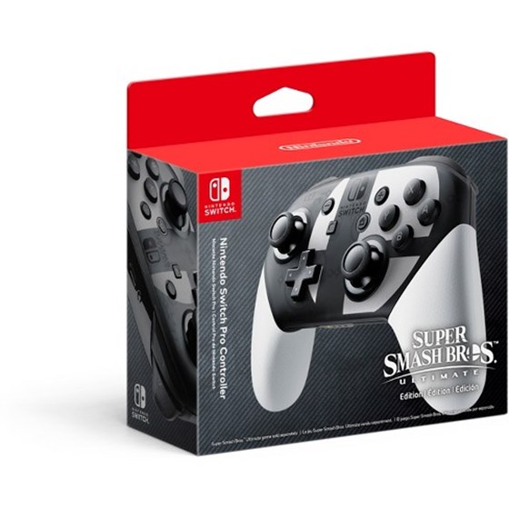 Nintendo Switch Pro Controller Super Smash Bros Ultimate Edition P/N: NSPROCONSMSBUED