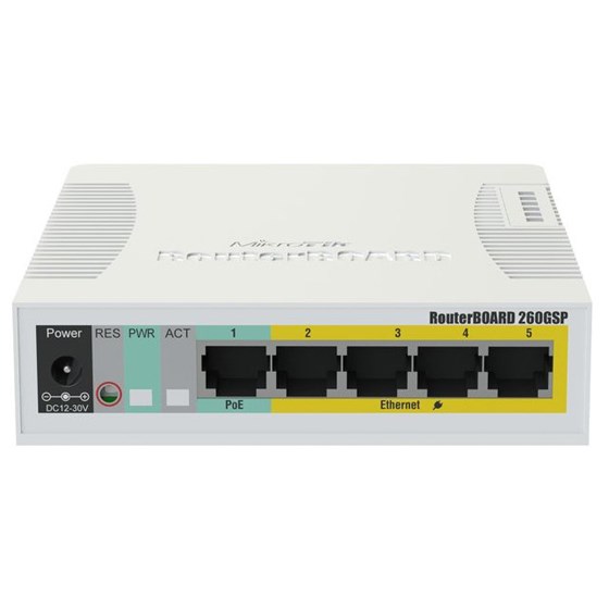 Mikrotik Gigabit Smart Switch 260GSP P/N: MIK-RB260GSP 