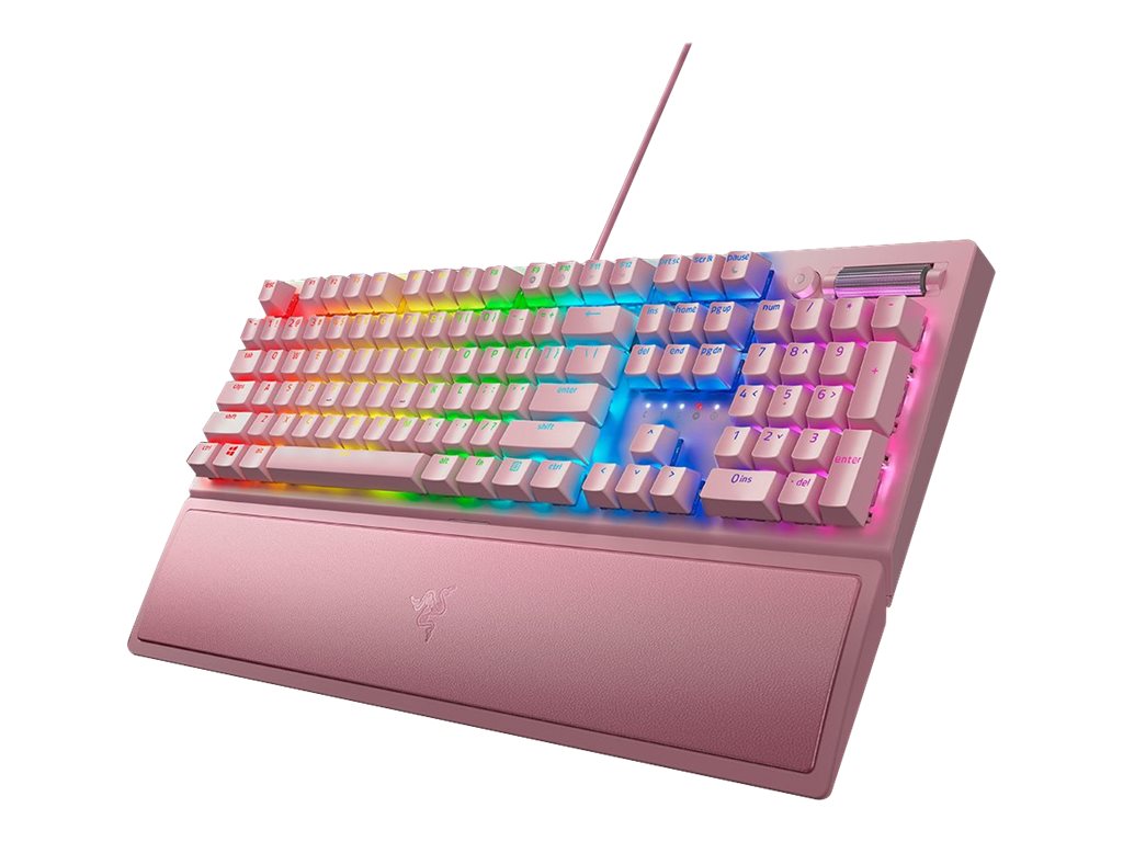 Tipkovnica Žična Razer BlackWidow V3 Green Switch Mehanička Roza P/N: RZ03-03541800-R3M1