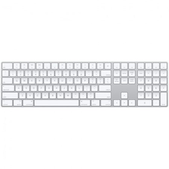 Apple Magic Keyboard with Numeric Keypad - International English - Silver, mq052z/a