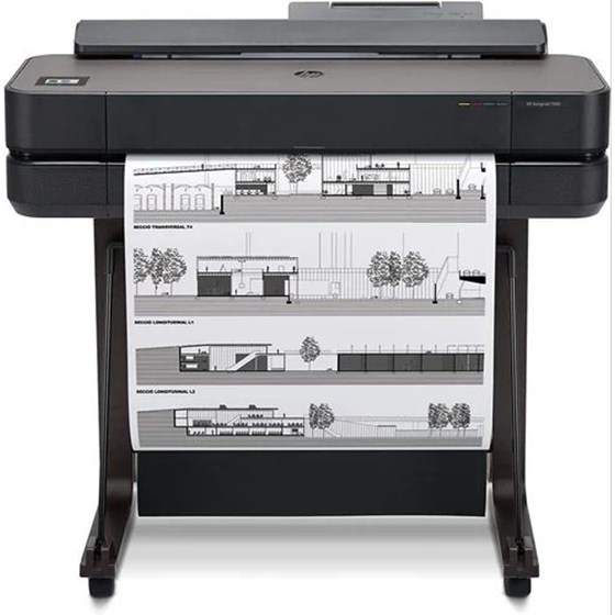 Ploter HP DesignJet T650 24" large-format printer - colour - ink-jet - Roll A1, P/N: 5HB08A