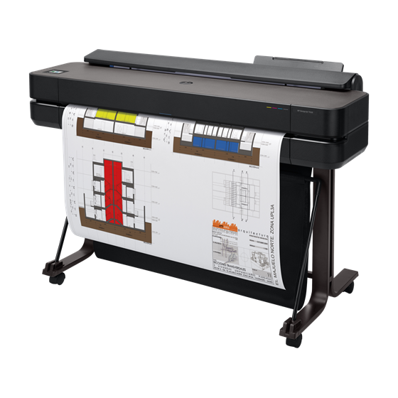 Ploter HP DesignJet T650 36" large-format printer - colour - ink-jet - Roll A0, P/N: 5HB10A