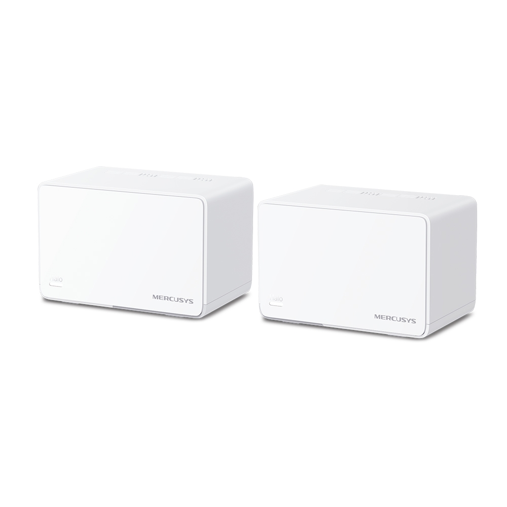 Mercusys Halo H80X (2-pack), AX3000 Dual-Band Whole Home Mesh Wi-Fi 6 System