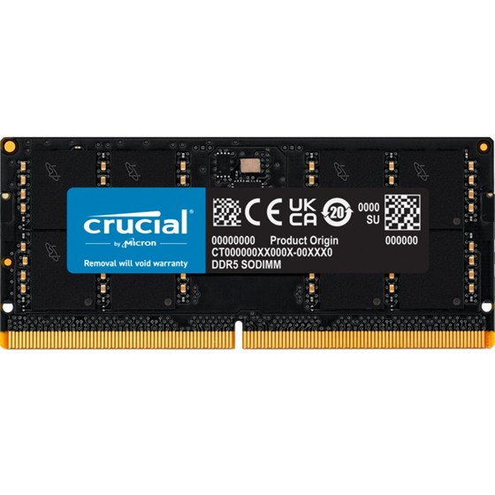 Memorija za laptope 32GB Crucial DDR5 5600MHz SODIMM P/N: CT32G56C46S5