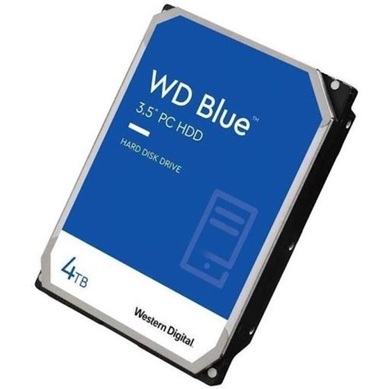 HDD 4TB Western Digital Blue 3,5" SATA III 5400rpm 256MB P/N: WD40EZAX