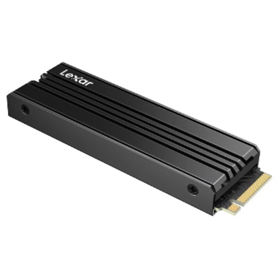 SSD 4TB Lexar NM790 with Heatsink M.2 2280 NVMe PCIe Gen 4X4 P/N: LNM790X004T-RN9NG