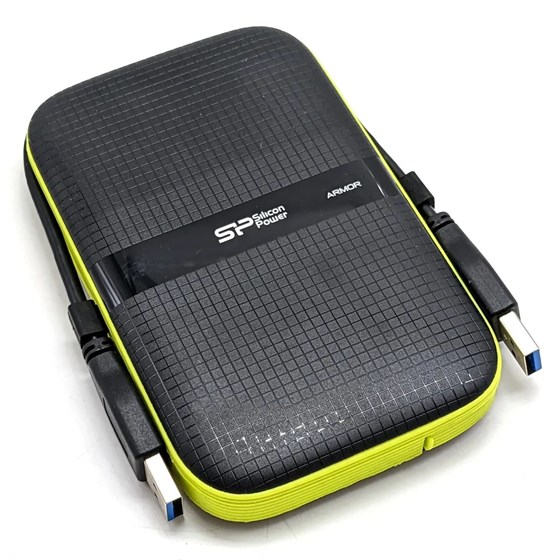 Eksterni HDD 2TB Silicon Power Armor A60 USB A 3.2 Gen 1, SP020TBPHDA60S3K