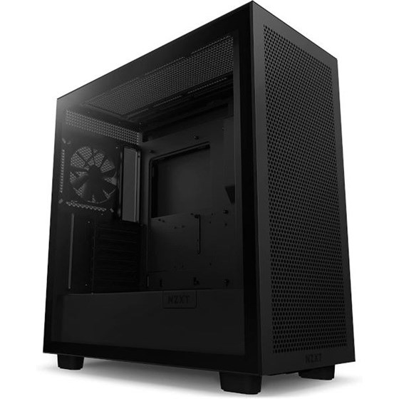 Kućište NZXT H7 Flow, ATX, Bez napajanja, Kaljeno staklo, Crna, CM-H71FB-01