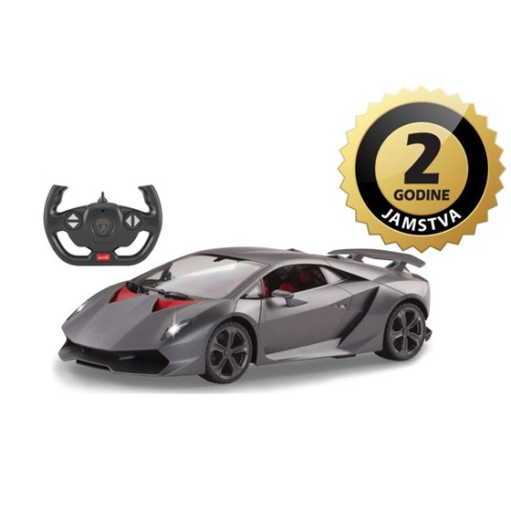 Jamara auto na daljinsko upravljanje DELUX Lamborghini Sesto Elemento, sivi 1:14