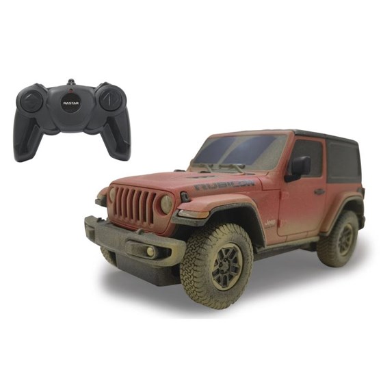 Jamara auto na daljinsko upravljanje Jeep Wrangler Rubicon, smeđi 1:24