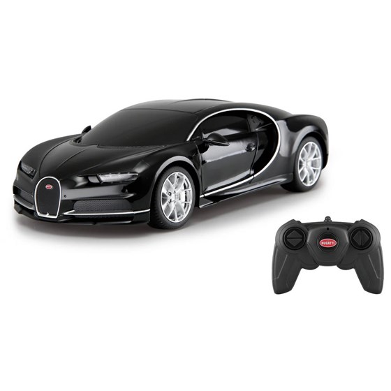 Jamara auto na daljinsko upravljanje DELUX Bugatti Chiron, crni 1:24