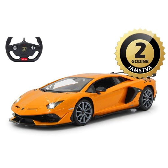 Jamara auto na daljinsko upravljanje Lamborghini Aventador SVJ, narančasti 1:14