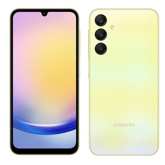 Samsung Galaxy A25 5G, 6,5", 6GB/128GB, Žuti, bez punjača, SM-A256BZYDEUE