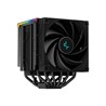 Hladnjak DeepCool AK620 DIGITAL, ARGB, 2x 120mm, 260W TDP, Black