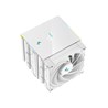 Hladnjak DeepCool AK620 DIGITAL, ARGB, 2x 120mm, 260W TDP, White