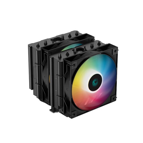 Hladnjak DeepCool AG620 BK ARGB, 2x 120mm, 260W TDP, Black