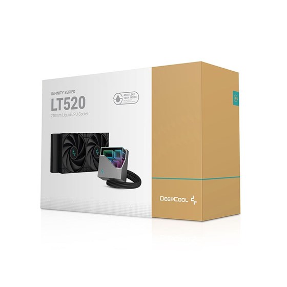 Vodeno Hlađenje DeepCool LT520, 240mm, RGB, Black