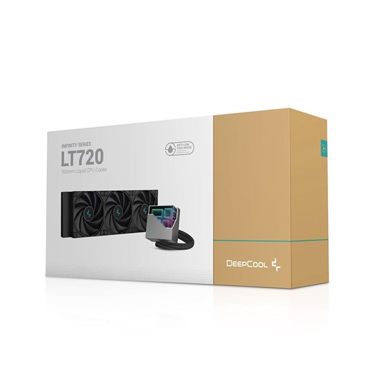 Vodeno Hlađenje DeepCool LT720, 360mm, RGB, Black