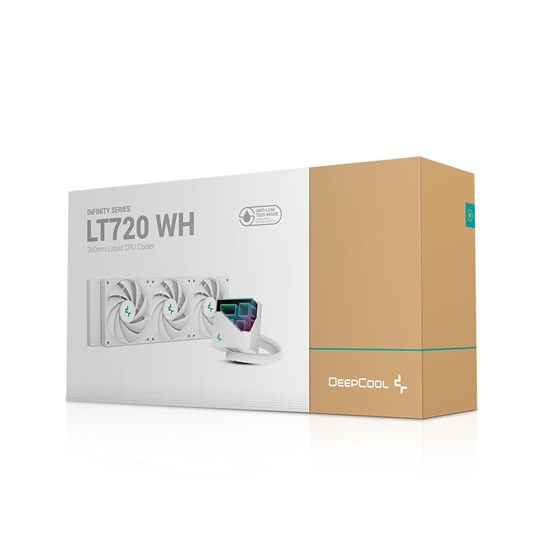 Vodeno Hlađenje DeepCool LT720, 360mm, RGB, White