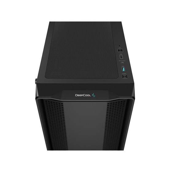 Kućište DeepCool CC560 ARGB V2, ATX, Bez napajanja, Kaljeno staklo, ARGB, Crna, R-CC560-BKTAA4-G-2