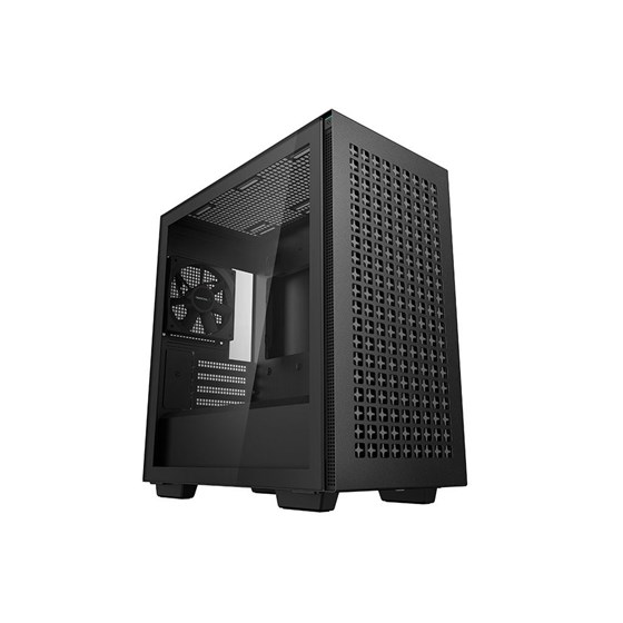 Kućište DeepCool CH370, mATX, Bez napajanja, Kaljeno staklo, Crna, R-CH370-BKNAM1-G-1