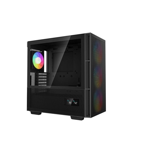 Kućište DeepCool CH560 Digital, E-ATX, Bez napajanja, Kaljeno staklo, ARGB, Crna, R-CH560-BKAPE4D-G-1