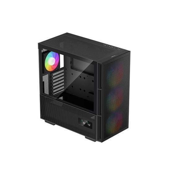 Kućište DeepCool CH560 Digital, E-ATX, Bez napajanja, Kaljeno staklo, ARGB, Crna, R-CH560-BKAPE4D-G-1