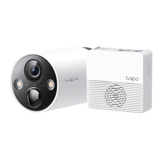 TP Link Tapo C420 Smart sigurnosna kamera, unutarnja/vanjska, 2K QHD (2560×1440px), punjiva baterija 6700mAh Lithium-ion + Tapo H200 hub