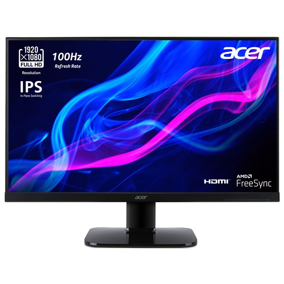 Monitor Acer KA272Ebi, 27" FullHD IPS 100Hz, HDMI, VGA, FreeSync, UM.HX2EE.E13