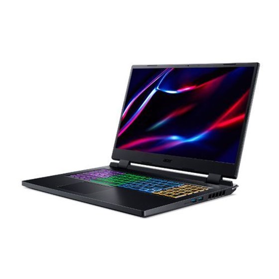 Acer Nitro 5 AN517-55, Intel Core i7 12900H 2.50GHz, 32GB, 1TB SSD, UEFI Shell, 17.3" QHD IPS 165Hz, nVidia GeForce RTX 4060 Ti 8GB, P/N: NH.QLFEX.00J