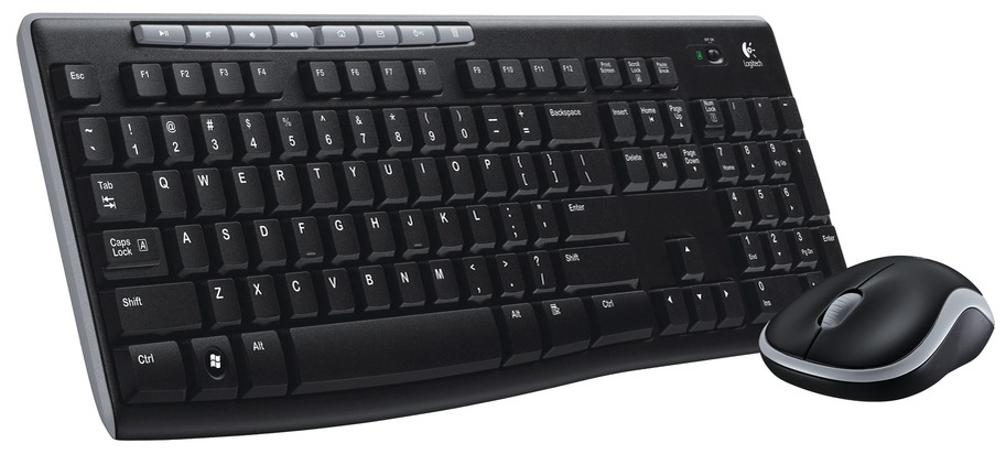 Tipkovnica I Miš Bežična Logitech MK270 Wireless Desktop USB Crna P/N: 920-004532