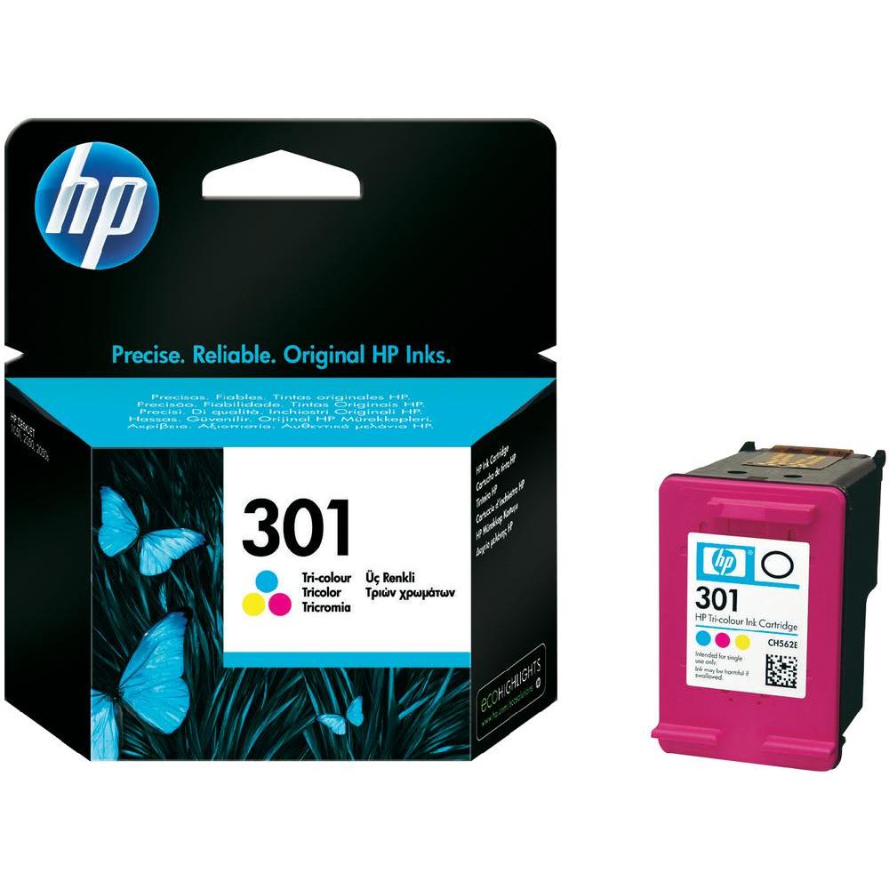 Tinta HP 301 TriColor P/N: CH562EE