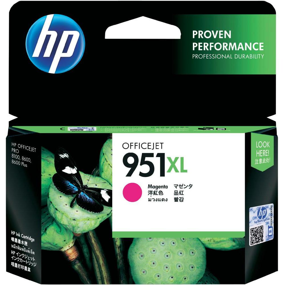 Tinta HP 951XL Magenta P/N: CN047AE