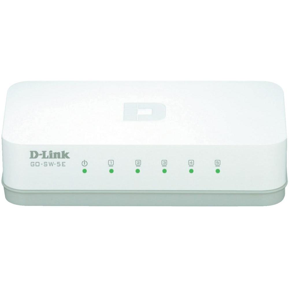 D-Link GO-SW-5E/E, 5-Port 10/100 Unmanaged Desktop Switch