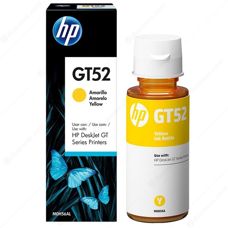 Tinta HP GT52 Yellow P/N: M0H56AE