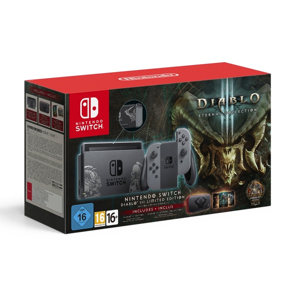 Nintendo switch diablo iii store limited edition console