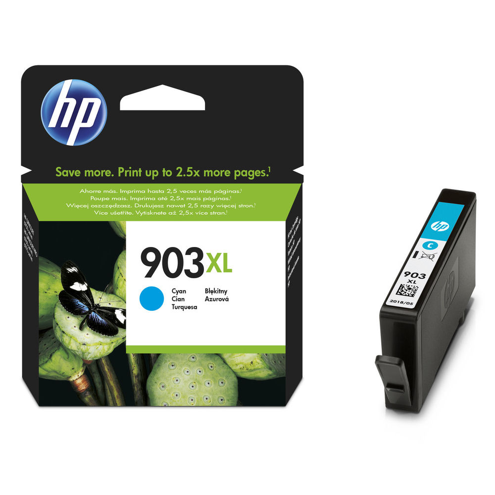 Tinta HP 903XL Cyan P/N: T6M03AE